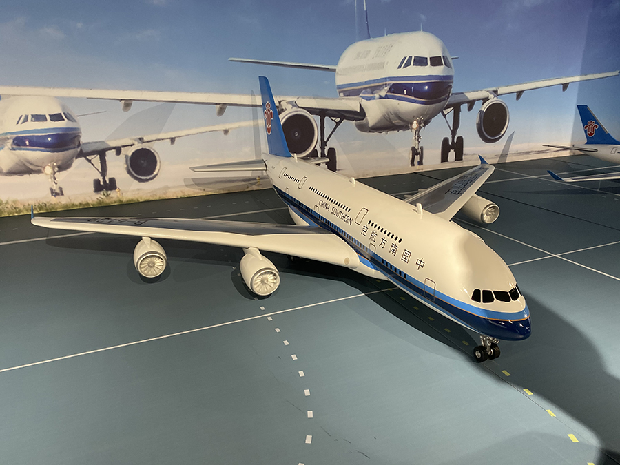 中国南方航空飞机模型